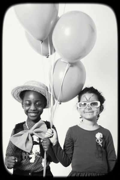 Portrait de deux enfants