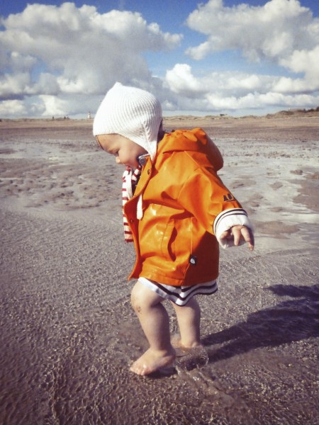 Photographie: enfant sur la plage