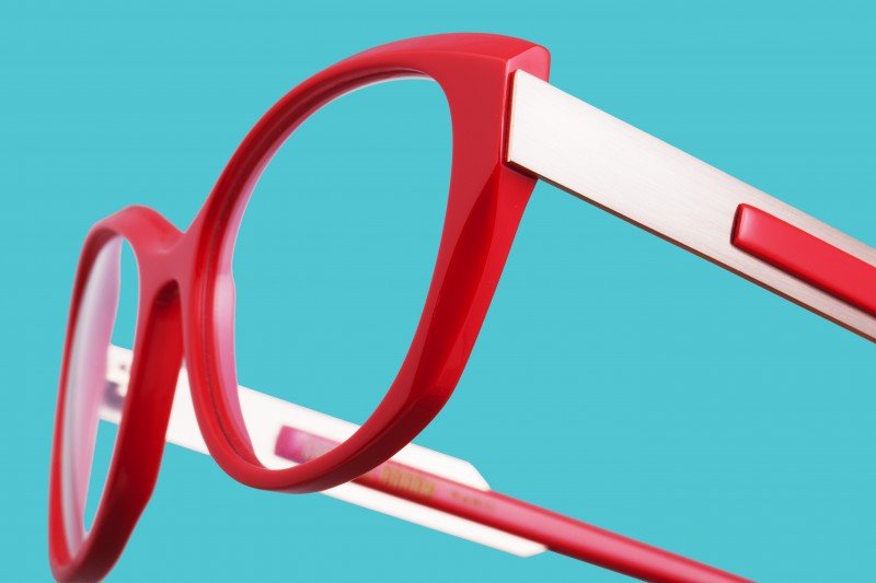 Lunettes rouges