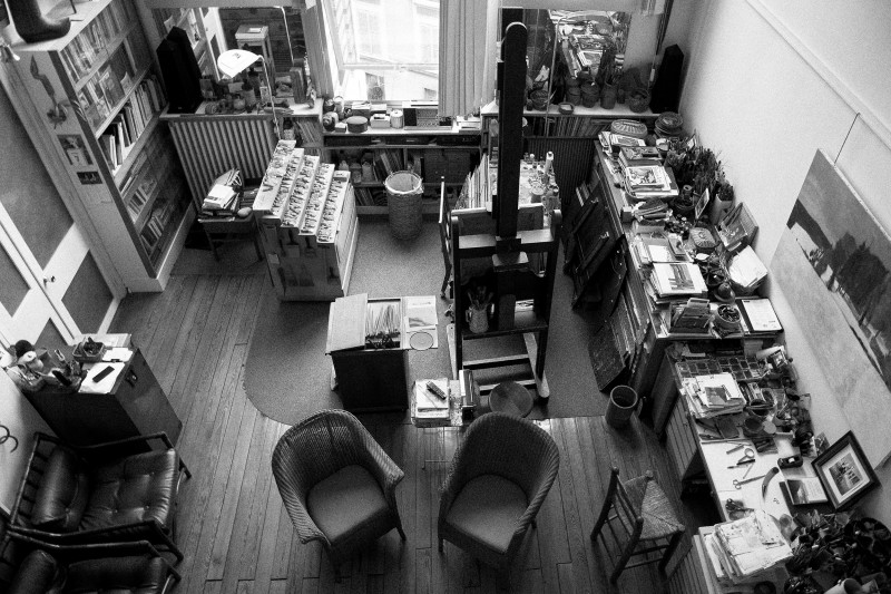 atelier peintre