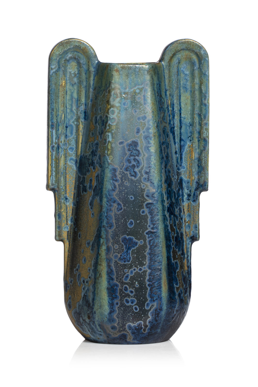photographe-objets-art-Vase-bleue-Art-nouveau
